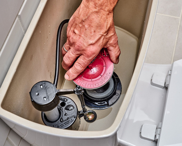 How to repair toilet flush?