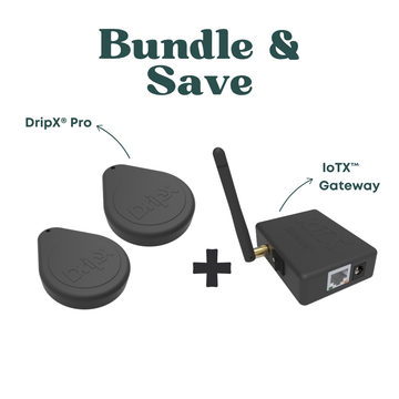 DripX® Pro Starter Bundle – 2 Devices + IoTX™ Gateway